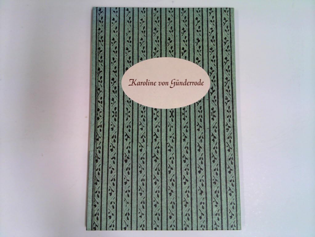 Karoline von Günderrode. Books