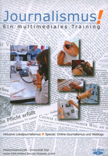 Journalismus!, CD-ROM: Ein multimediales Training. Für Windows 98, ME, NT, 2000, XP Other software