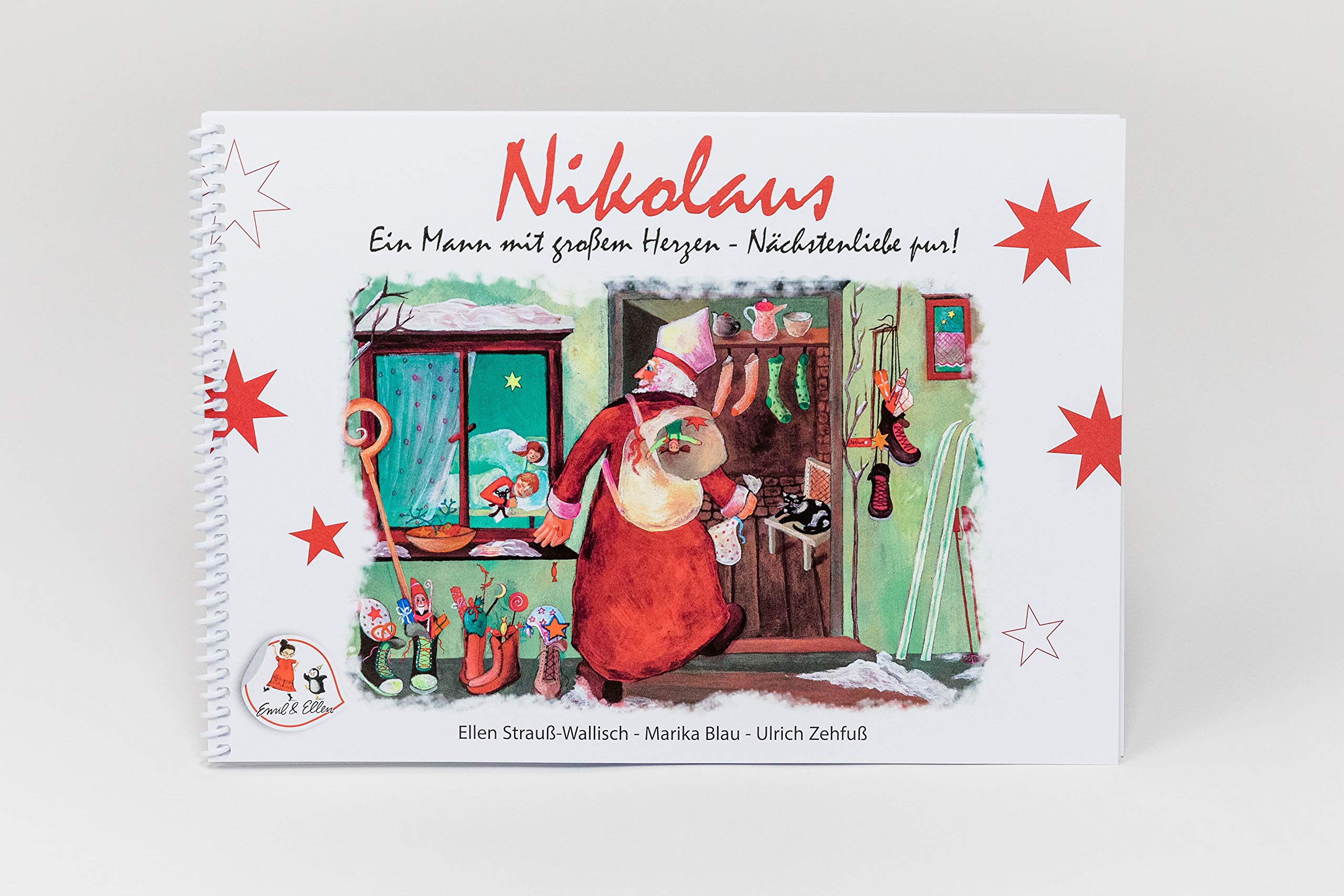 Nikolaus - Bischof von Myra: Kniebuch: Mit bekannten und neuen Liedern. Auf CD: Geschichten und Lieder; Lieder auch als Playback. Kniebuch Sheet Music