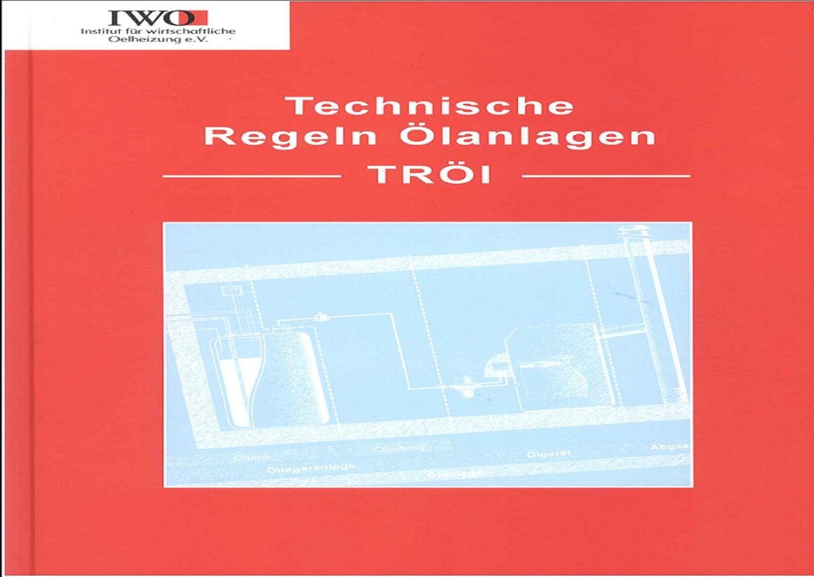 Technische Regeln Ölanlagen: TRÖl Architecture