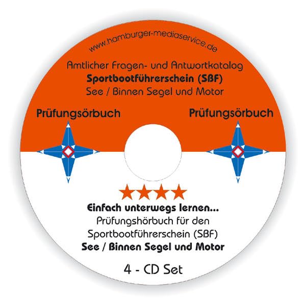 Prüfungshörbuch für den Sportbootführerschein SBF Binnen, Segel, Motor und See: Einfach unterwegs lernen. Set Leisure & Fun