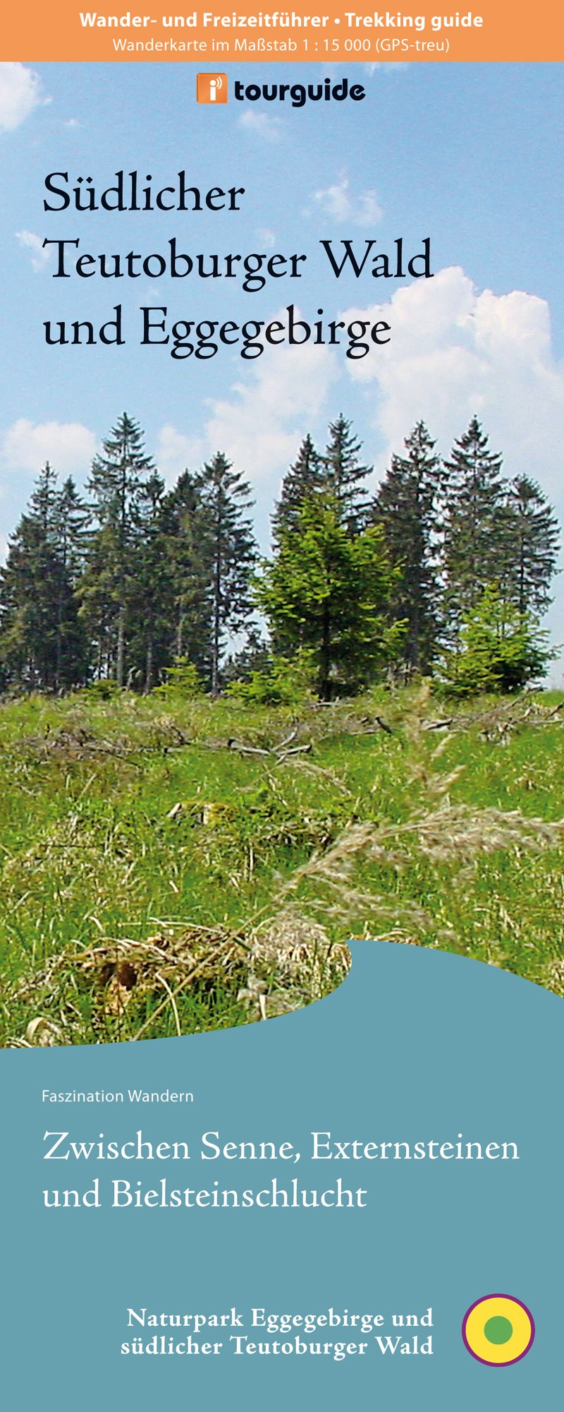 Wander- und Freizeitkarte "Zwischen Senne, Externsteinen und Bielsteinschlucht" Books
