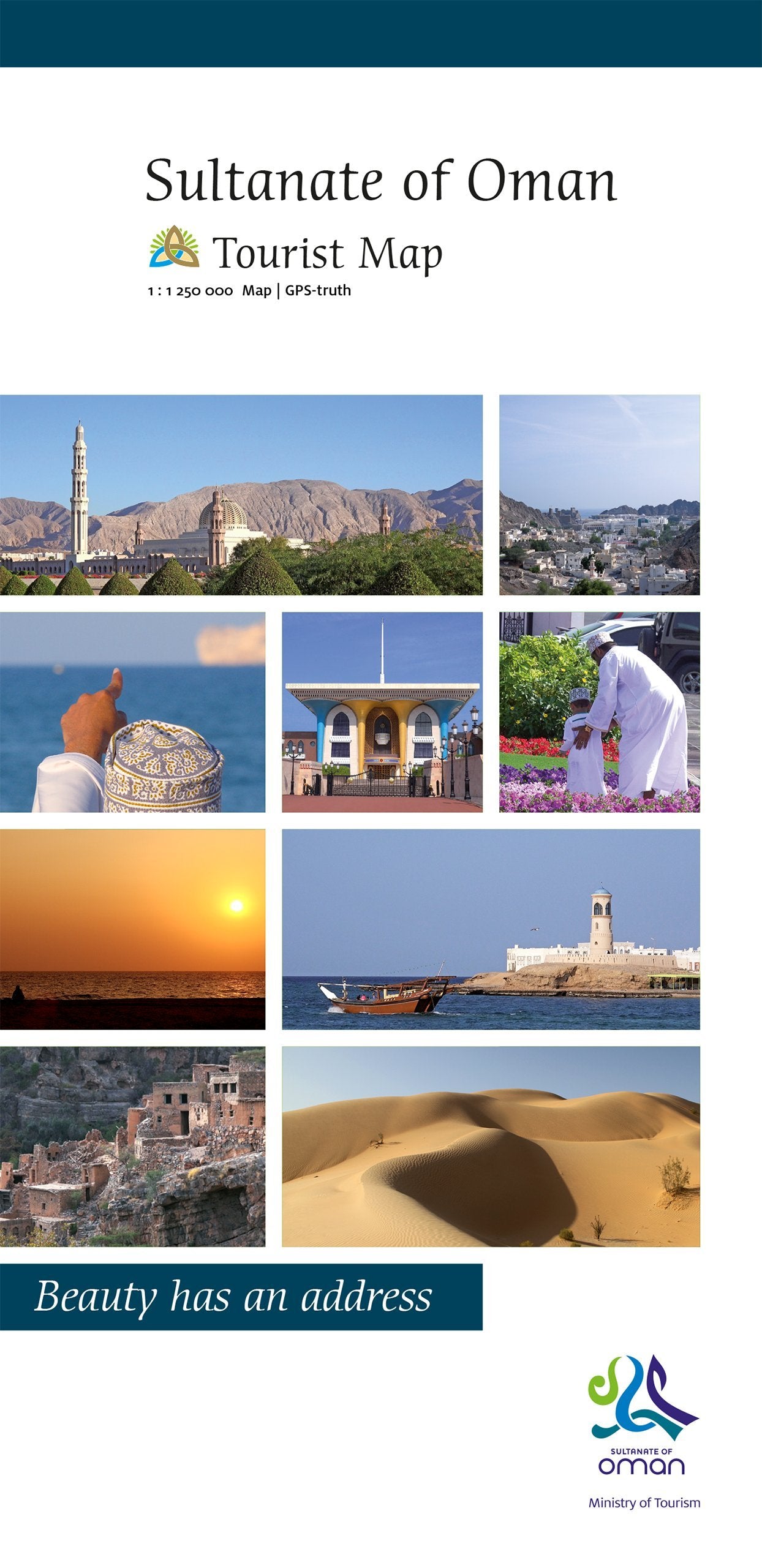 Sultanate of Oman: Tourist Map Leisure, Home & Garden