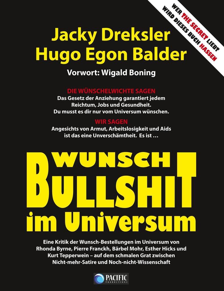 Wunsch-Bullshit im Universum book