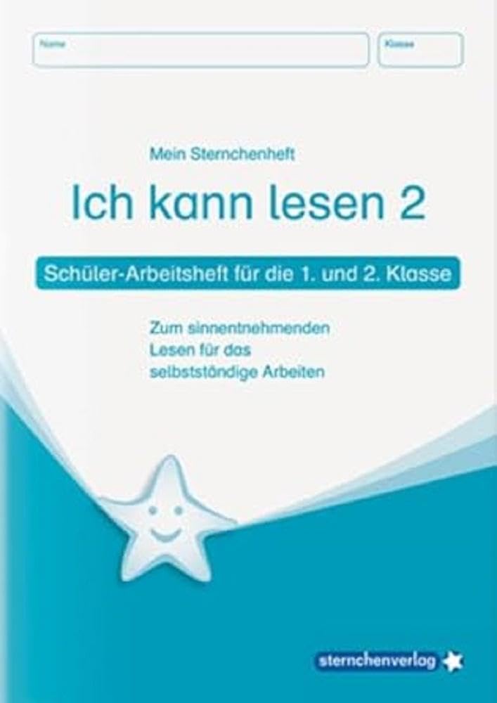 Ich kann lesen 2. Schüler-Arbeitsheft für die 1. und 2. Klasse Education & Training