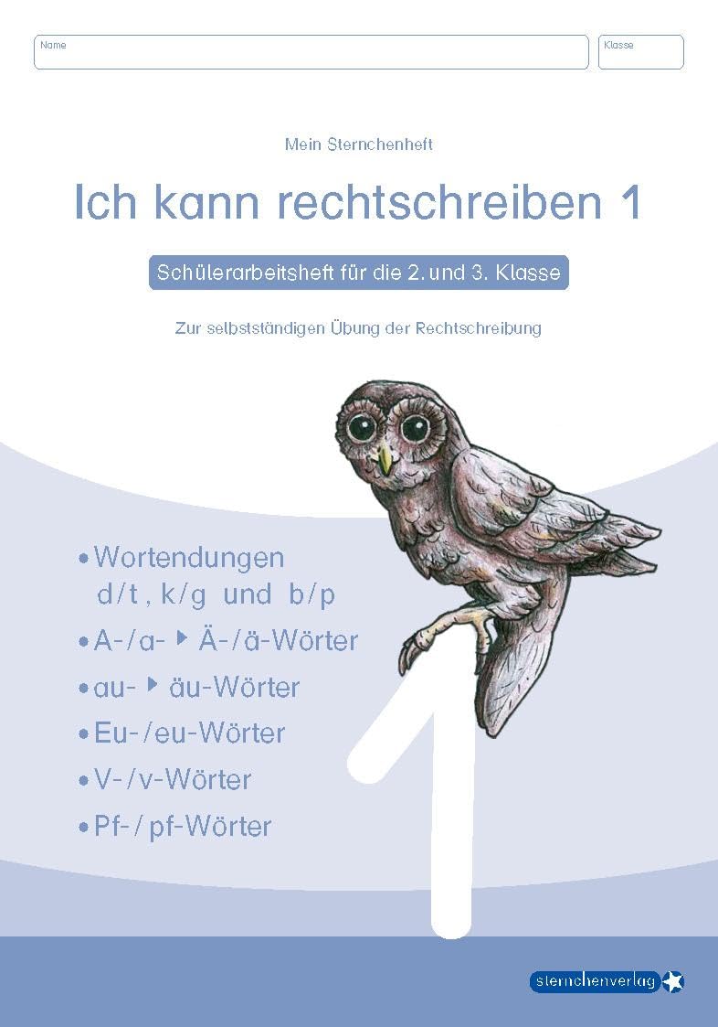 Ich kann rechtschreiben 1. Schüler-Arbeitsheft für die 2. und 3. Klasse Education & Training