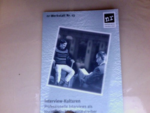 Profesionelle Interviews als journalistische Qualitätstreiber Books
