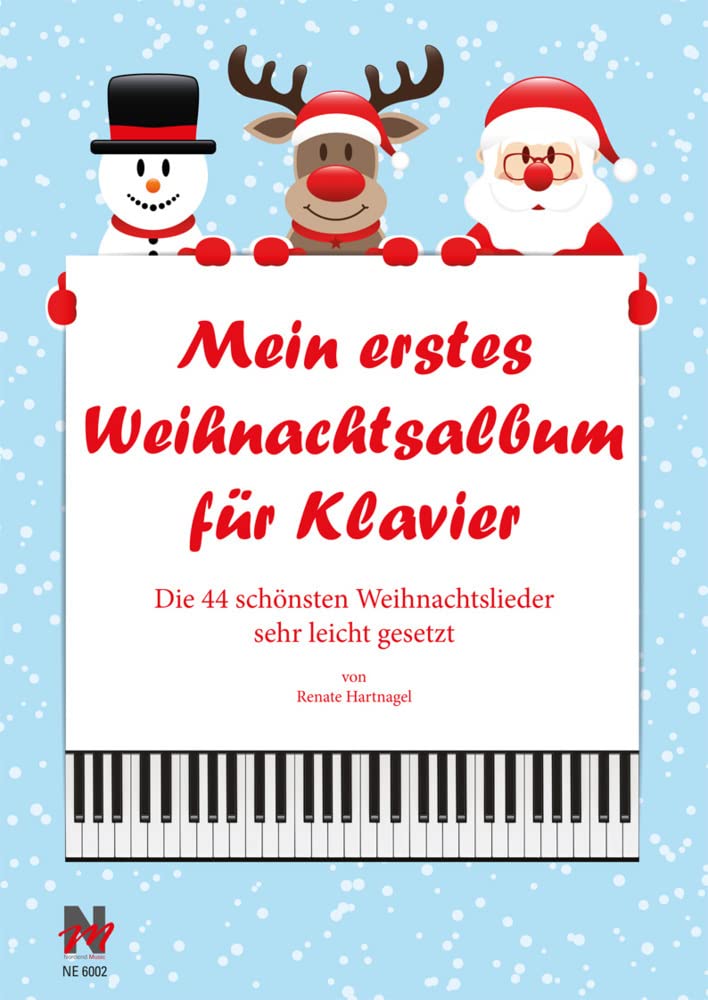 Mein erstes Weihnachtsalbum für Klavier: Die 44 schönsten Weihnachtslieder sehr leicht gesetzt Non-fiction