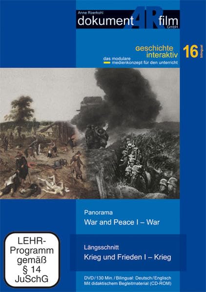 Längsschnitt Krieg und Frieden I / Panorama War and Peace I, 1 DVD Movies