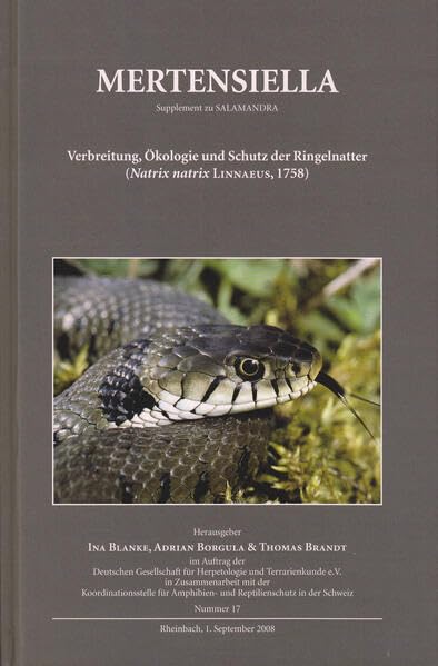 Verbreitung, Ökologie und Schutz der Ringelnatter (Mertensiella) Natural Sciences