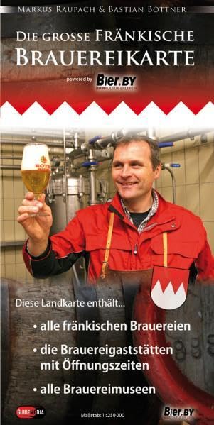 Die große Fränkische Brauereikarte: Schmuckkarte mit allen Brauereien, Brauereigaststätten und Brauereimuseen Leisure, Home & Garden