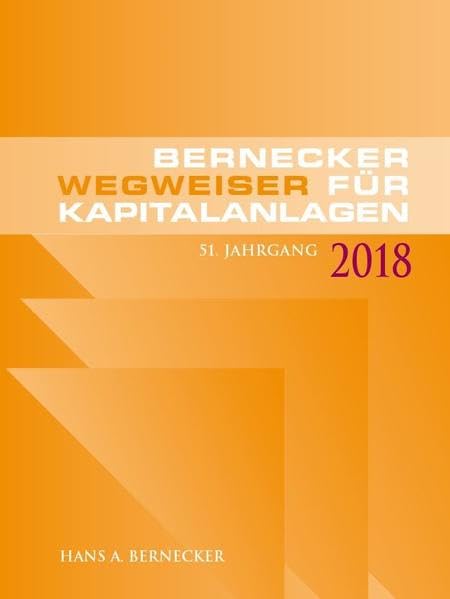 Wegweiser für Kapitalanlagen 2018 book