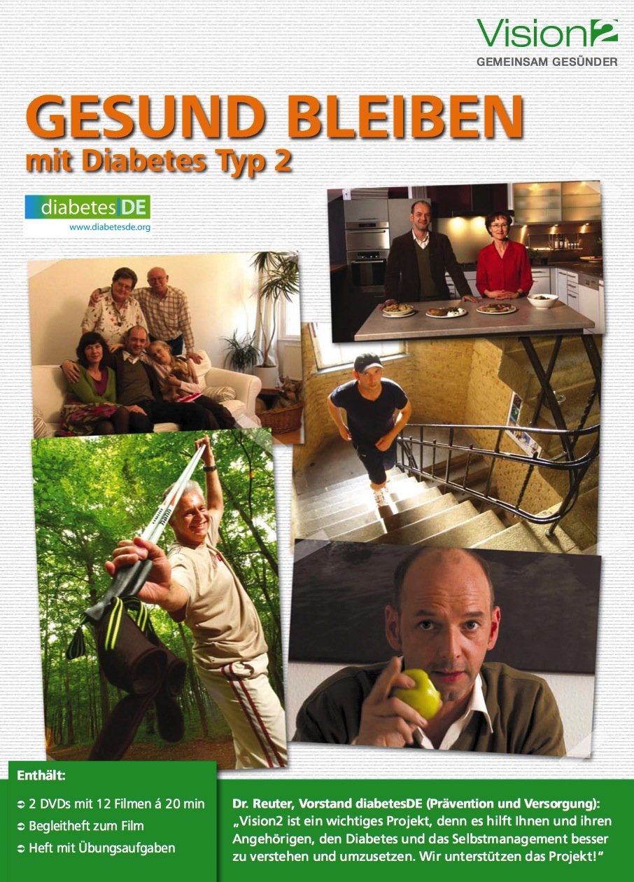 Gesund bleiben mit Diabetes Typ2: Vision2 - gemeinsam gesünder Books