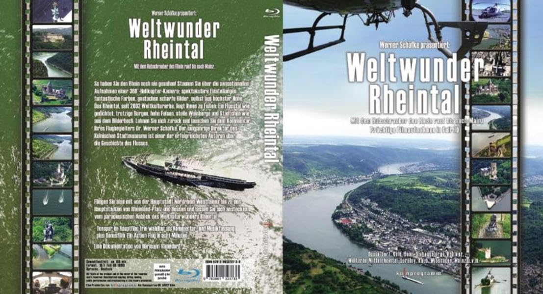Weltwunder Rheintal: Mit dem Hubschrauber den Rhein rauf bis nach Mainz/Blu-ray Films