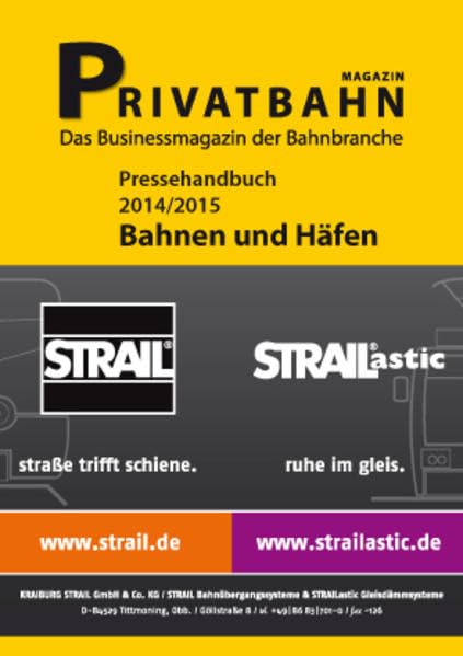 Pressehandbuch Bahnen und Häfen 2014/2015 Law