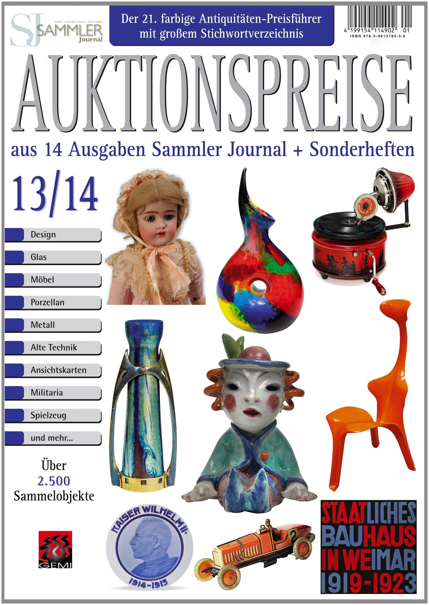 Auktionspreiskatalog 13/14: Auktionspreise aus 14 Ausgaben Sammler Journal und Sonderheften book