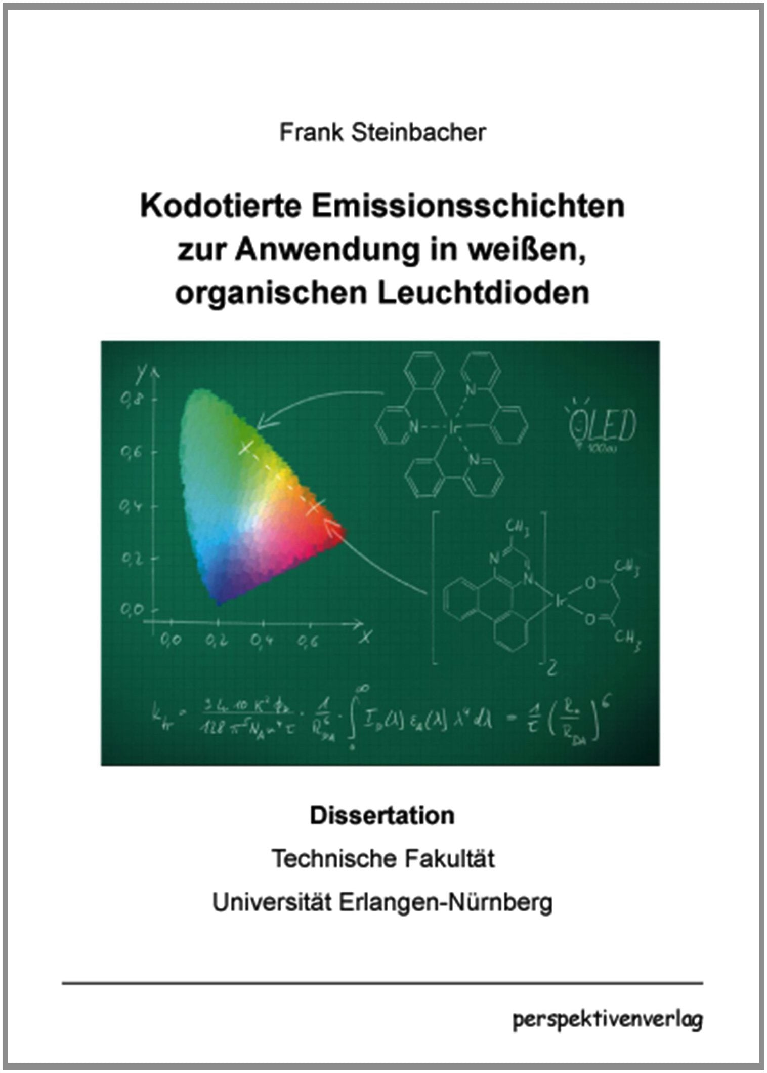 Kodotierte Emissionsschichten zur Anwendung in weißen, organischen Leuchtdioden Natural Sciences