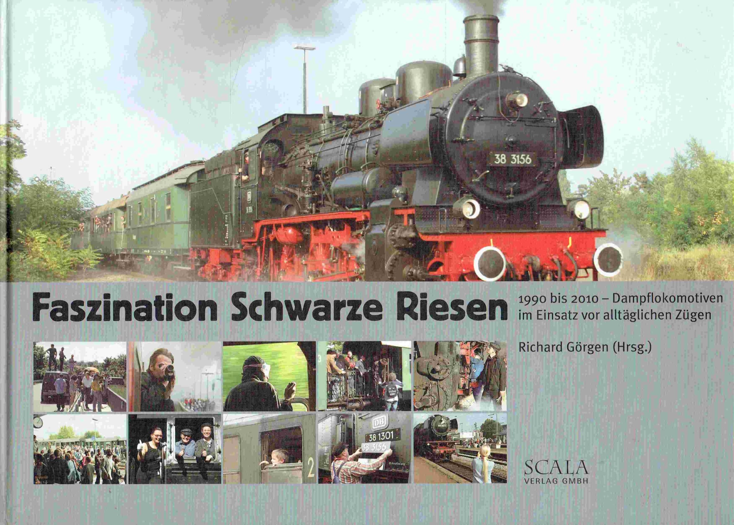 Faszination Schwarze Riesen: 1990-2010 Dampflokomotiven im Einsatz vor alltäglichen Zügen Leisure, Home & Garden