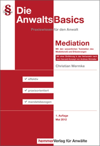AnwaltsBasics - Mediation Law