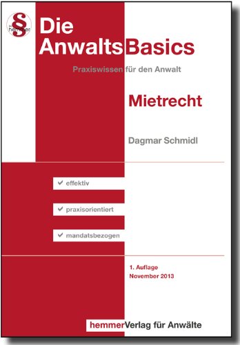 AnwaltsBasics Mietrecht Law