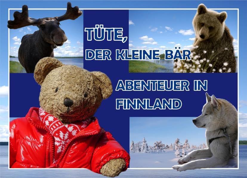 Tüte, der kleine Bär Abenteuer in Finnland Children's books