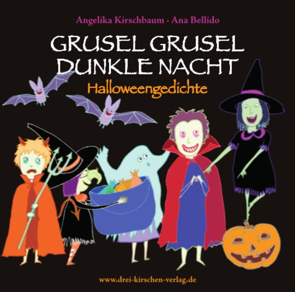 GRUSEL GRUSEL DUNKLE NACHT - SPOOKY SPOOKY SCARY NIGHT Hörbuch: Halloweengedichte - Halloween Poems Non-fiction