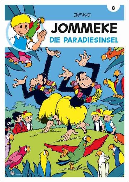 JOMMEKE: 08 Die Paradiesinsel Manga