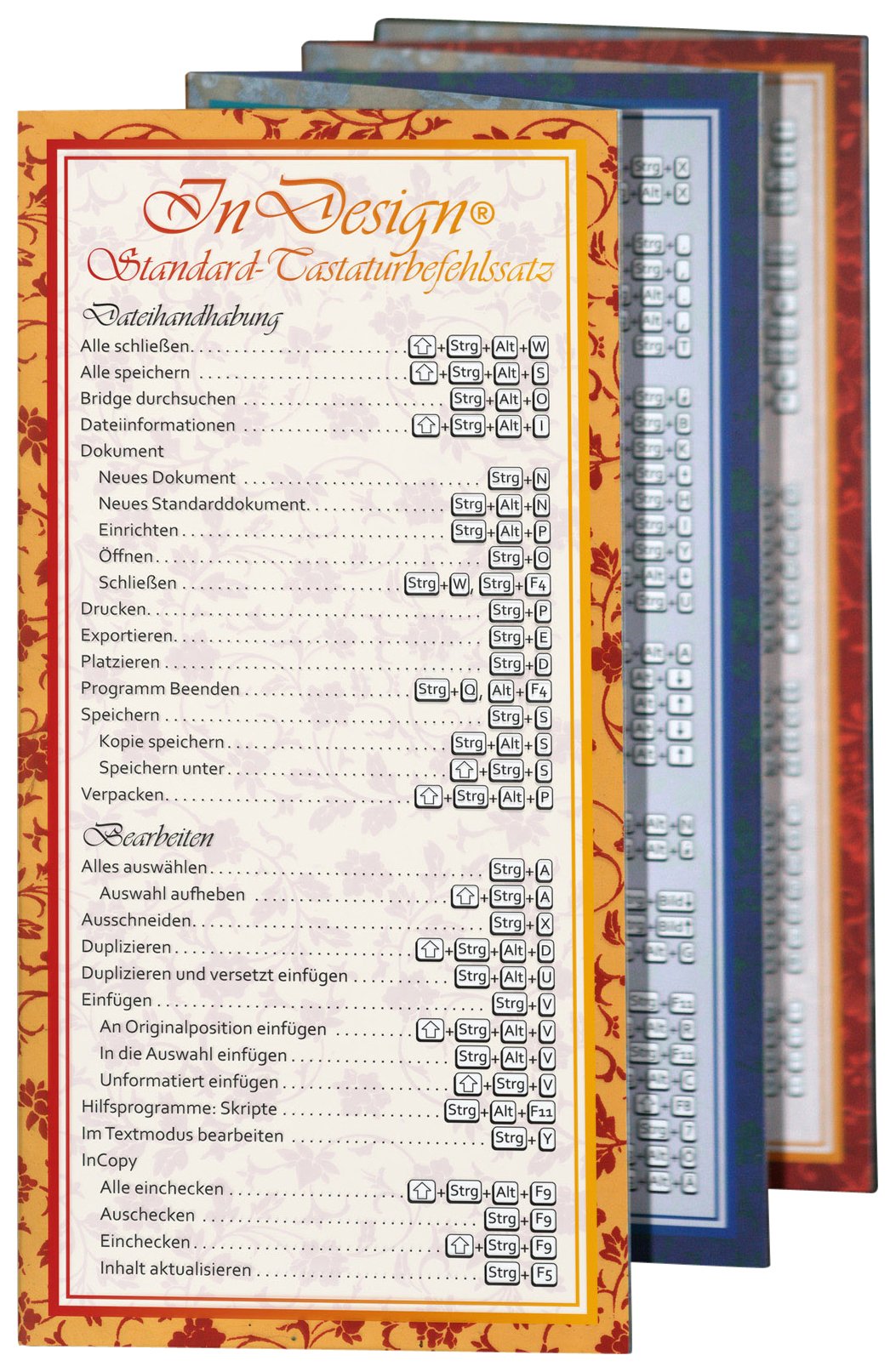 InDesign Standard-Tastaturbefehle: Alle Tastenkürzel für PC und Mac book