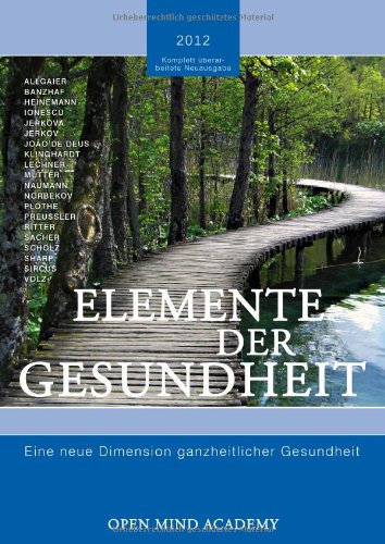 Elemente der Gesundheit 2012 Books