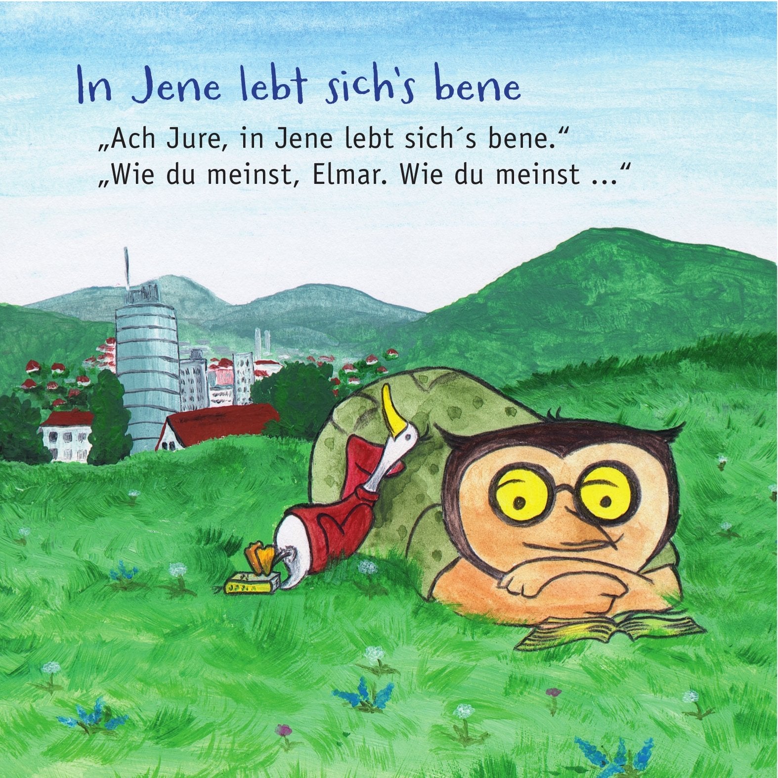 Elmar und Jure wundern sich durch Jena Non-fiction