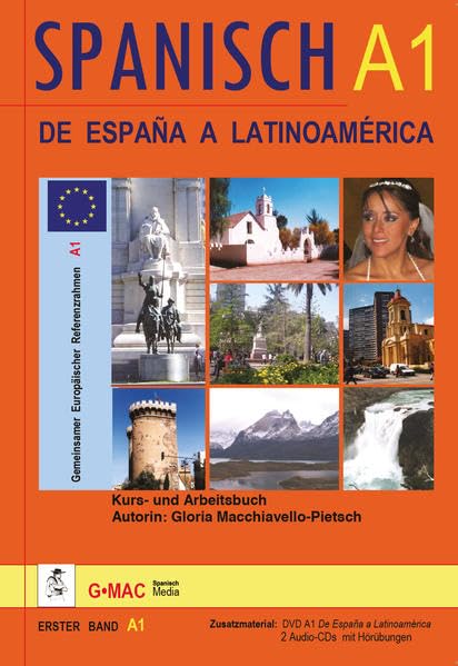 De España a Latinoamérica A1: Kurs- und Arbeitsbuch mit 2 Audio-CDs Learning & Reference