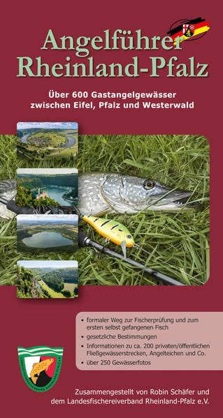Angelführer Rheinland-Pfalz: Über 600 Gastangelgewässer zwischen Eifel, Pfalz und Westerwald Leisure, Home & Garden