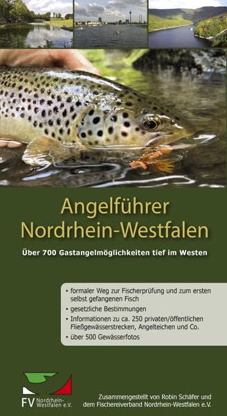 Angelführer Nordrhein-Westfalen: Über 700 Gastangelmöglichkeiten tief im Westen Leisure, Home & Garden Books
