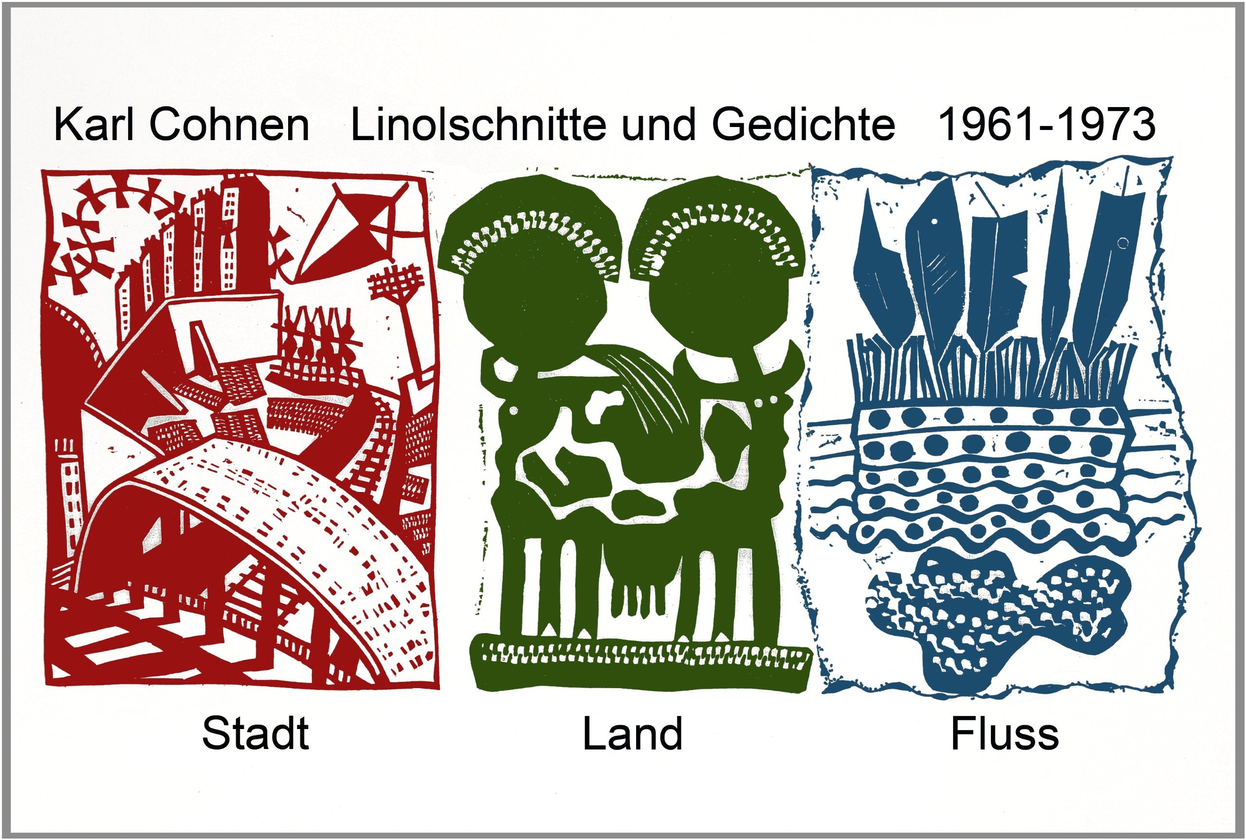 Linolschnitte und Gedichte: Stadt-Land-Fluss Film, Art & Culture