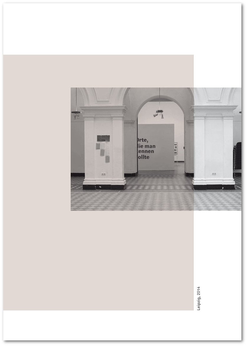 Orte, die man kennen sollte - Dokumentation: Spuren der nationalsozialistischen Vergangenheit in Leipzig - HGB - Hochschule für Grafik und Buchkunst Leipzig book