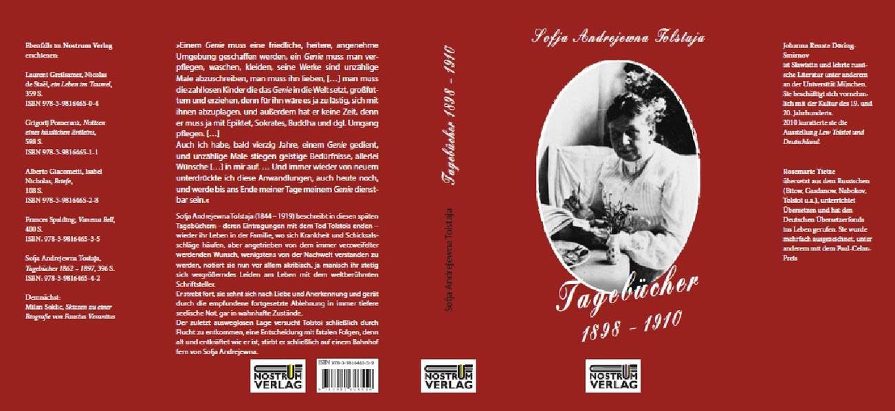 Tagebücher 1898-1910: Sofja Andrejewna Tolstaja. Tagebücher Essays & Short Stories