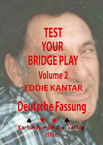Test Your Bridge Play II von Eddie Kantar Book Books