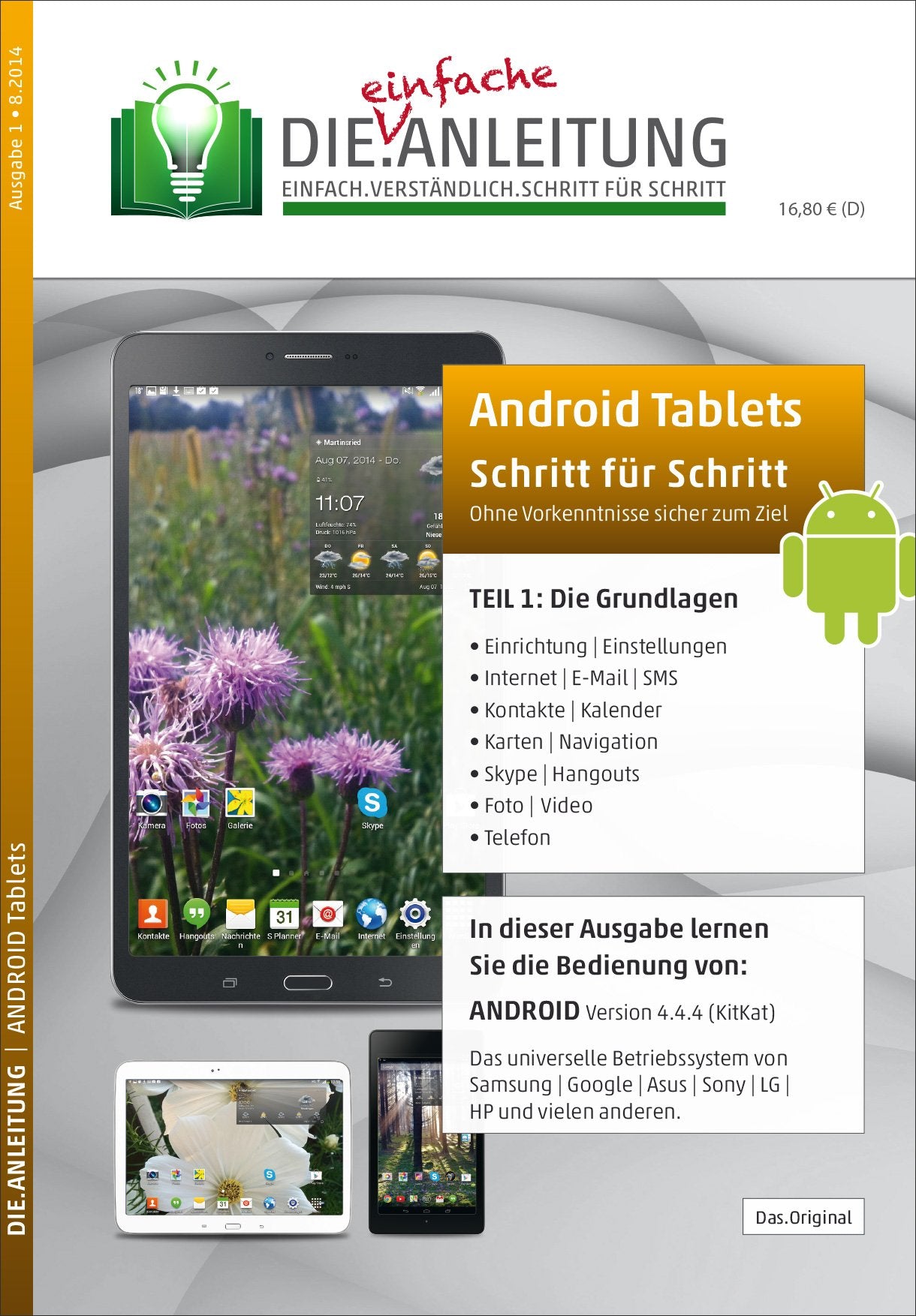 DIE.ANLEITUNG für ANDROID TABLETS - speziell für Einsteiger und Senioren: Einfach.Verständlich.Schritt für Schritt • Teil 1 – Die Grundlagen Computer Science