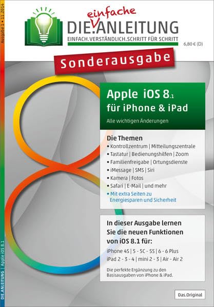 DIE.ANLEITUNG - Sonderausgabe für iOS 8 . iPhone und iPad book