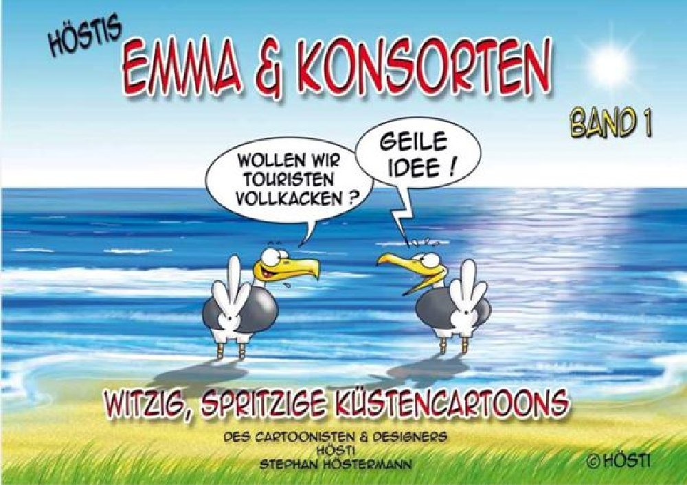 Emma & Konsorten Band 1: Witzig, spritzige Küstencartoons Manga