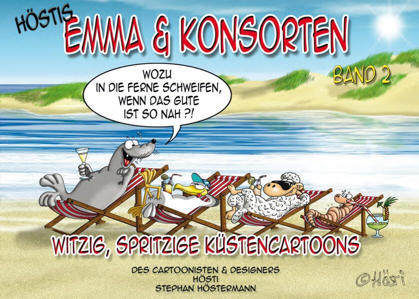 Emma & Consorten Band 2: witzig, spritzige Küstencartoons Manga