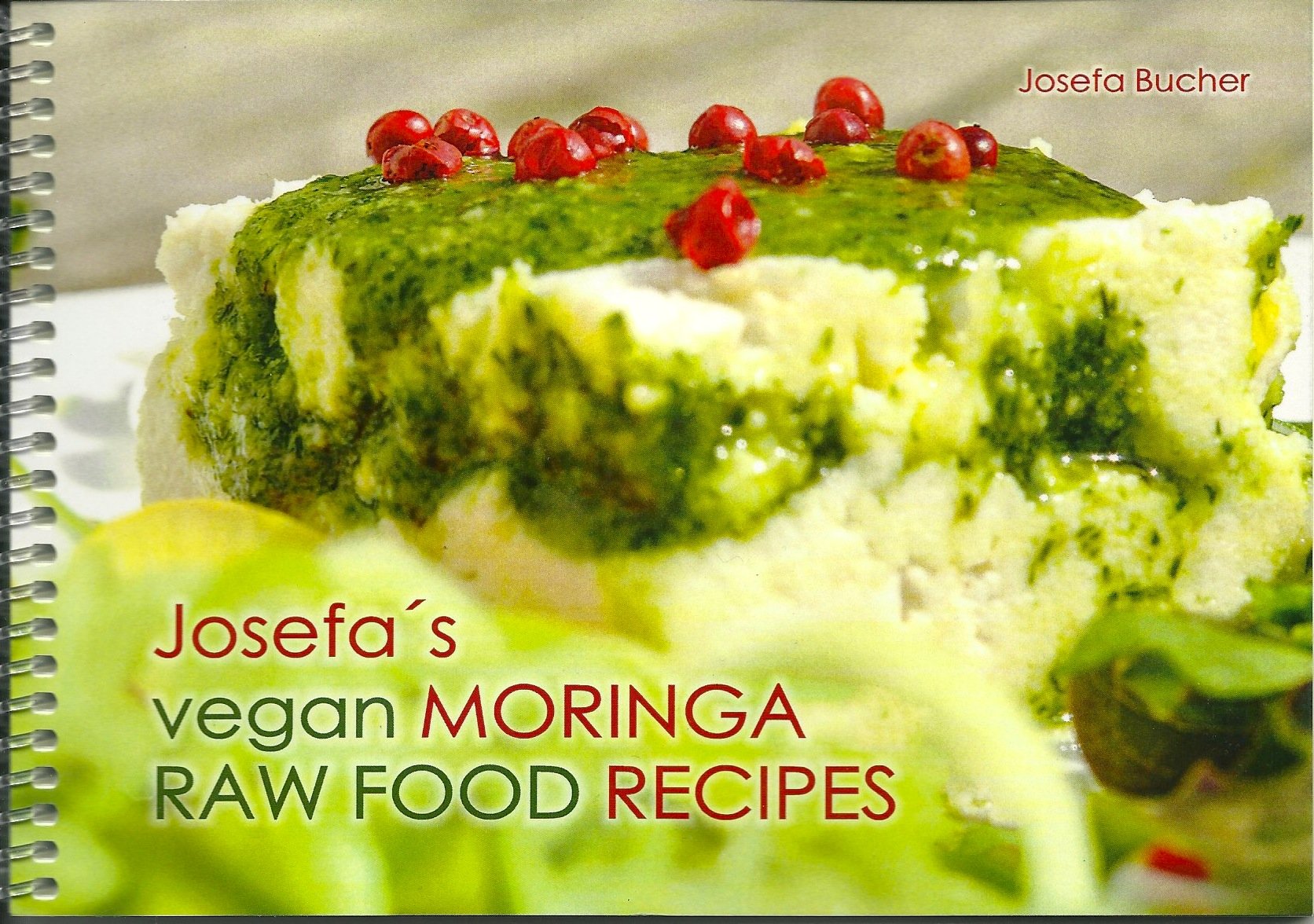 Josefa's Vegan Moringa Raw Food Recipes by Josefa Bucher (2014-08-02) book