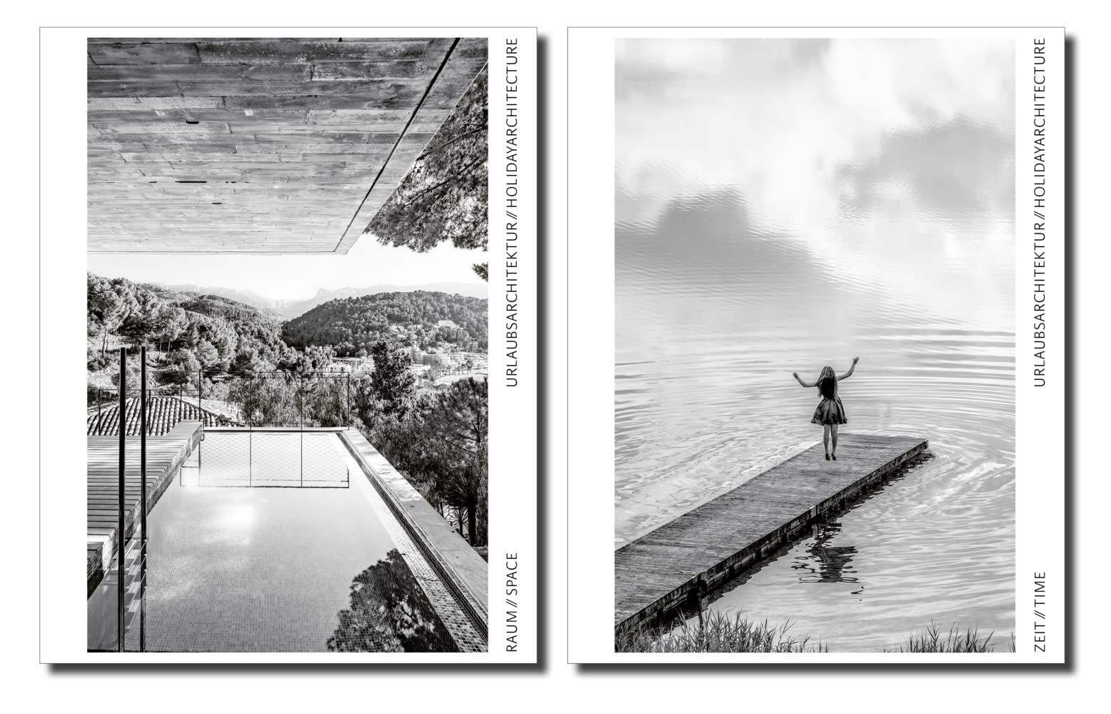 URLAUBSARCHITEKTUR - Raum & Zeit: Buch mit beigefügtem Magazin Film, Art & Culture