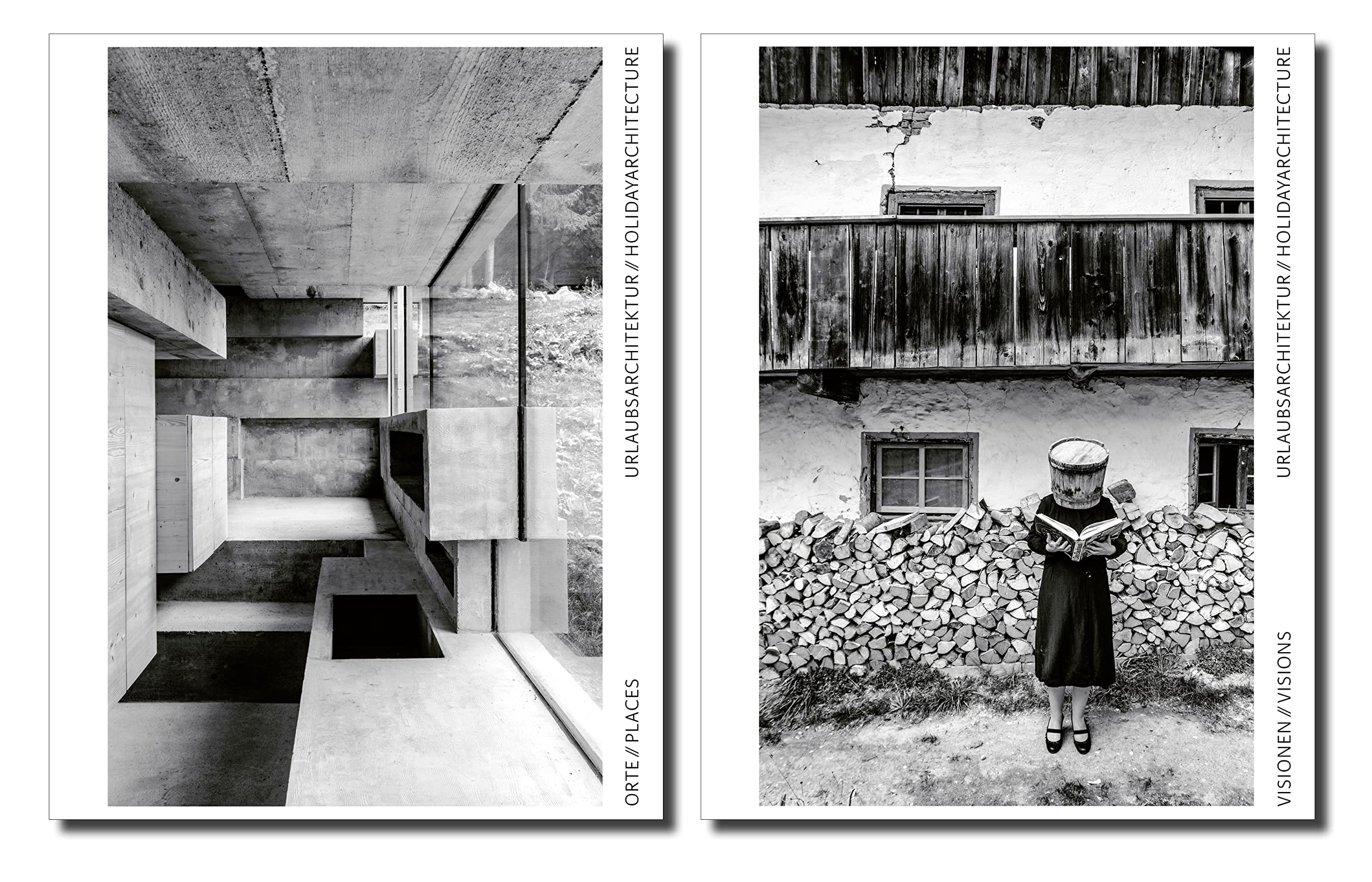 URLAUBSARCHITEKTUR - ORTE & VISIONEN: Buch mit beigefügtem Magazin Film, Art & Culture