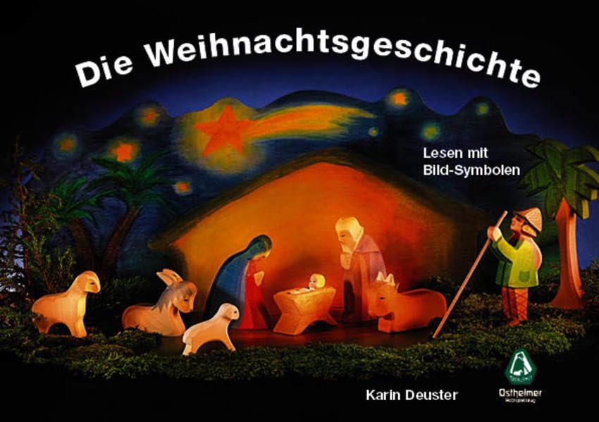 Die Weihnachtsgeschichte - Lesen mit Bild-Symbolen Non-fiction
