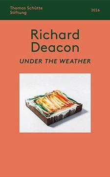 Richard Deacon. UNDER THE WEATHER Books