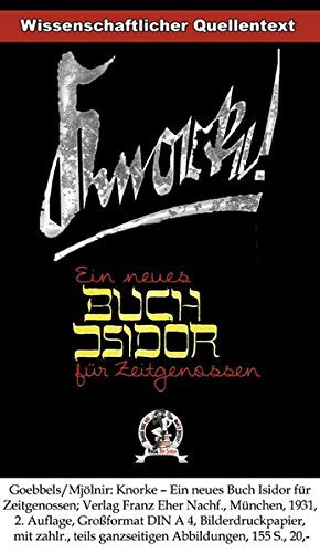 Knorke: Ein neues Buch Isidor für Zeitgenossen - Goebbels, Dr. Joseph book