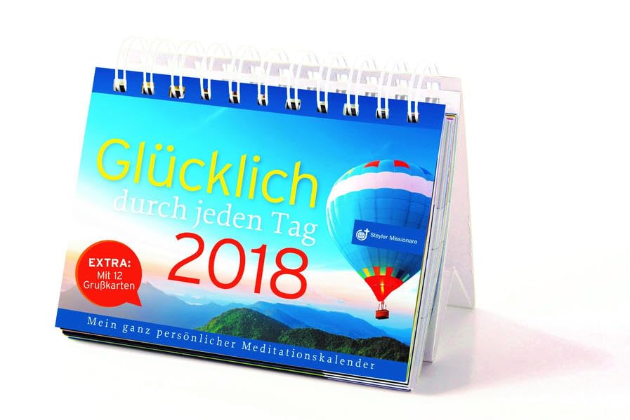 Glücklich durch jeden Tag 2018: Mein ganz persönlicher Meditationskalender Contemporary literature