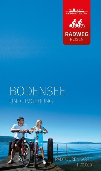 Bodensee und Umgebung: Radtourenkarte 1:70.000 Leisure, Home & Garden