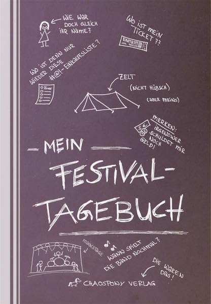 Mein Festival-Tagebuch (Sonderedition) Arts & Music